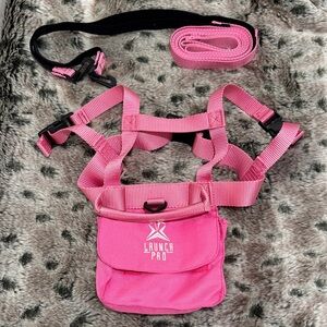 Pink Kids Harness (ski accessory)